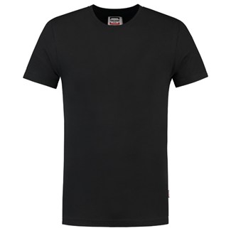 Tricorp T-shirt fitted - Casual - 101004 - zwart - maat XL