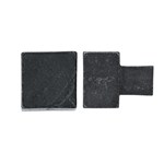 Dauby meubelknop - Pure PQ-45 - verouderd ijzer zwart - 45 mm
