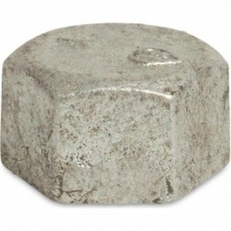 Zeskant Kap - Fig.300 - Staal verzinkt - binnen - 1.1/4"