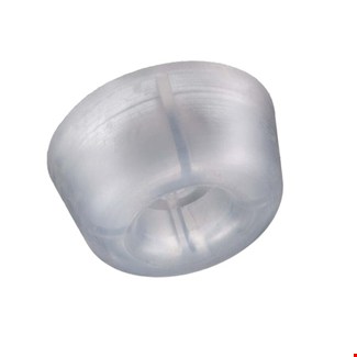 Closetbuffer -  Ø 20x10 mm - transparant