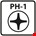 Hoenderdaal plaatschroef [200x] - VZ - cillinder kop - PH-1 - 2.9x19mm