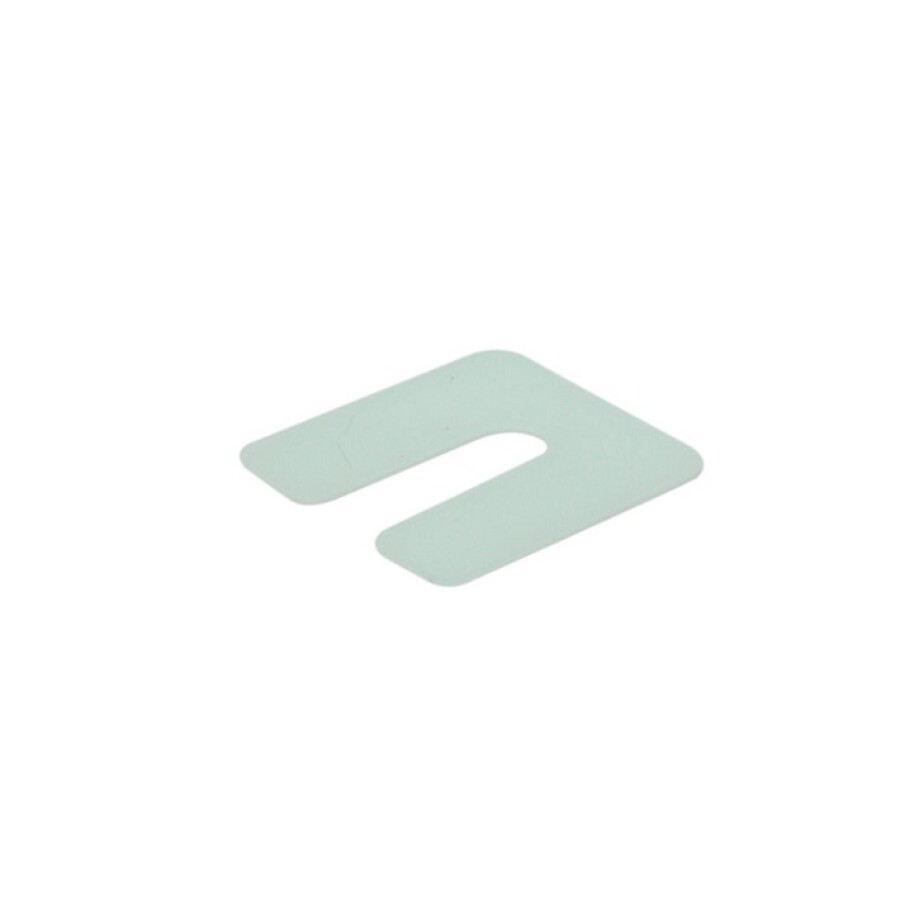 Gebr. Bodegraven uitvulplaatjes - GB-34601 - 1 mm (480x p/zak) - transparant