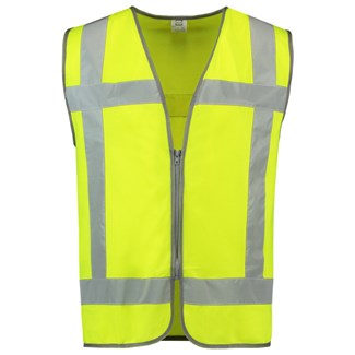 Tricorp veiligheidsvest - 453019 - RWS - rits - fluor geel - maat M-L