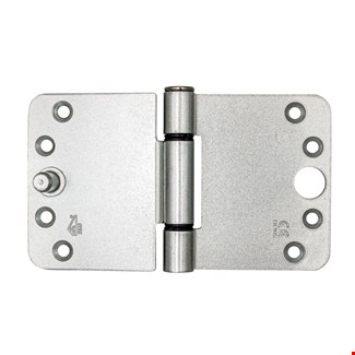 BSW glijlagerscharnier - 818 Allround - SKG*** - afgerond - 89x152x3 mm - gegalvaniseerd