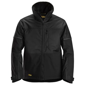 Snickers Workwear 1148 Winterjack zwart + hoodie grijs - maat XXL