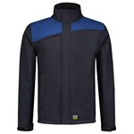 Tricorp softshell jas - Naden - bicolor - marine blauw/koningsblauw - 3XL - 402021