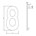 Intersteel huisnummer - Nr. 8 - 150 mm - RVS geborsteld
