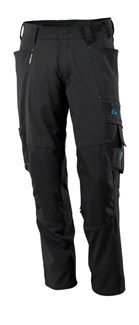 Mascot werkbroek - Ultimate Stretch 17179 - zwart - maat 82C50