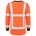 Tricorp 103002 T-Shirt RWS Birdseye lange mouw - Fluor Oranje - maat XL