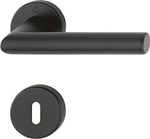 HOPPE Amsterdam deurkruk met sleutelrozet zwart - SnelstiftPlus