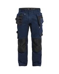 Blåkläder 1750 werkbroek 2-weg stretch - blauw maat 48