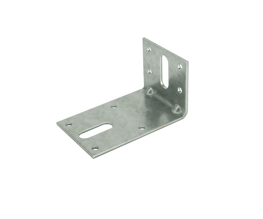 Gebr. Bodegraven hoekanker met ril - 50x90mm - verzinkt