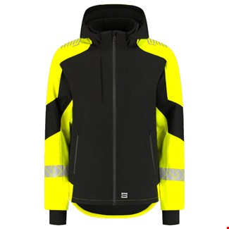 Tricorp Winterjas Ripstop Reflective Redefined 406117 Black/Yellow - maat 3XL