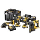 DeWALT DCK422P3T-QW 18V XR 4-delige accumachineset in TSTAK 3x 5.0Ah