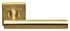 Formani LB7-19 BASICS deurkruk op rozet pvd mat goud