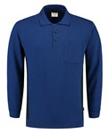 Tricorp polosweater Bi-Color - Workwear - 302001 - koningsblauw/marine blauw - maat M