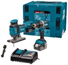 Makita combiset boren/schroeven/zagen - DLX2355TJ - 18 V - 2x5,0 Ah accu en snellader - in Mbox