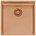 Reginox New York 4040 R10 vlak+onderbouw Comfort spoelbak - Copper
