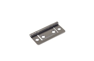 DX louvredeurscharnier - vernikkeld - 50x24 mm 