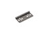 DX louvredeurscharnier - vernikkeld - 50x24 mm 