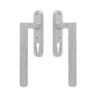 Dauby hefschuifgreep - Pure PSLD PC - mat wit brons - profielcilinder