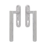 Dauby hefschuifgreep - Pure PSLD PC - mat wit brons - profielcilinder