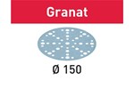 Festool 150mm schuurschijven [10x] - Granat - korrel 120 - 575157