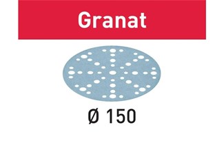 Festool 150mm schuurschijven [10x] - Granat - korrel 120 - 575157