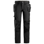 Snickers Workwear 6271 Full Stretch Werkbroek met holsterzakken zwart - maat 62