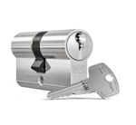 DOM dubbele cillinder - 333 Plura SKG2 ** - 35-45 mm - set a 3 stuks gelijksluitend - 333PLA131P3