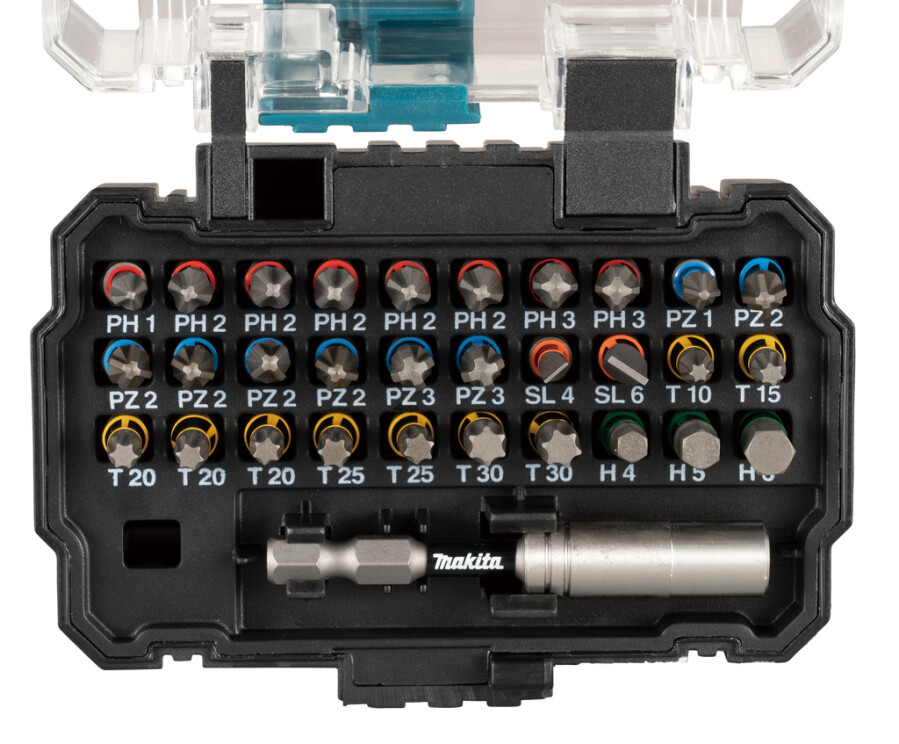 Makita Slagschroefbitset 31-delig E-13552