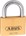 ABUS cilinder hangslot - 70mm - 85/70