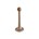 Dauby lange steun - Pure Plus - ruw brons - 150 mm - links