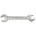 GEDORE dubbele steeksleutel - 6 - verchroomd - 17 x 22 mm - 236 mm