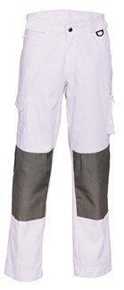 HAVEP werkbroek -  Worker - 8597 - wit/grijs - maat 52