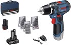 Bosch accu schroefboormachine - GSR 12V-15 C - 12V - 1x 4.0Ah / 1x2.0 Ah accu - met 39-delig acc. set