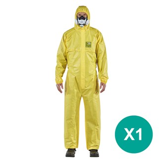 Ansell AlphaTec® 2300/132 Overall chemische bescherming geel - maat XXL