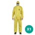 Ansell AlphaTec® 2300/132 Overall chemische bescherming geel - maat XXL