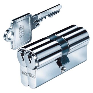 BKS dubbele cilinder - 8800 SKG2** - 31-31mm - set à 2 stuks gelijksluitend