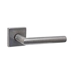 Intersteel Deurkruk Jura met rozet 53x53x10mm RVS getrommeld