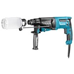 Makita combihamer 230V- HR2630J - SDS plus - 2.4J - 800W - met stofafzuigset - in Mbox