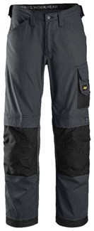 Snickers Workwear werkbroek - 3314 - staalgrijs - maat 104