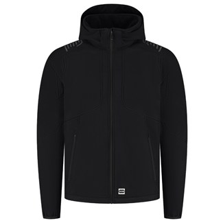 Tricorp Softshell Capuchon Luxe Redefined 406104 zwart - maat M