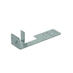 Gebr. Bodegraven randbekistingsanker tot 18 mm - AS vlak - 30x2 mm - verzinkt