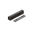 Blum rechte adapterplaat lange TIP-ON zwart 956A1201