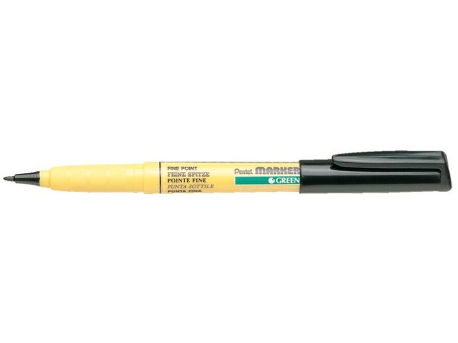 Pentel merkstift M10 - 1mm - zwart - Q632051