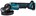 Makita haakse slijper - DGA505Z - 18 V - 125 mm - met veiligheidsschakelaar - excl. accu en lader - in doos
