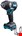 Makita accu slagmoersleutel - TW007GZ - 40V Max - excl. accu en lader - in doos
