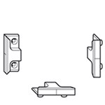 Roto sluitplaat 20 met nok Roto NT  