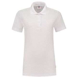 Tricorp Casual 201006 Dames fitted poloshirt Wit maat 4XL